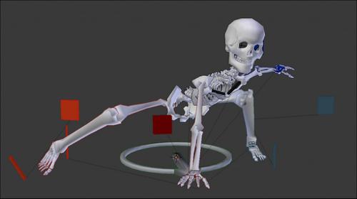 Complete Rig with skeleton shapes  preview image